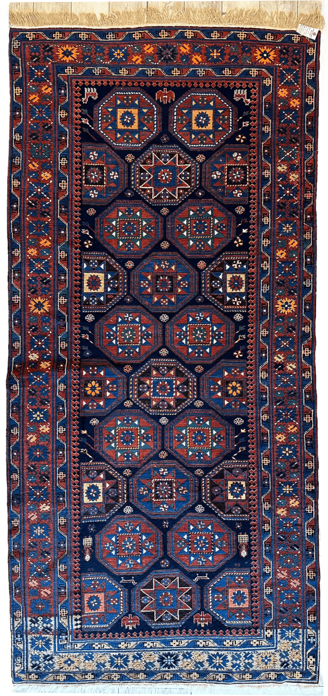 1880's Antique Shirvan Rug 5 X 10