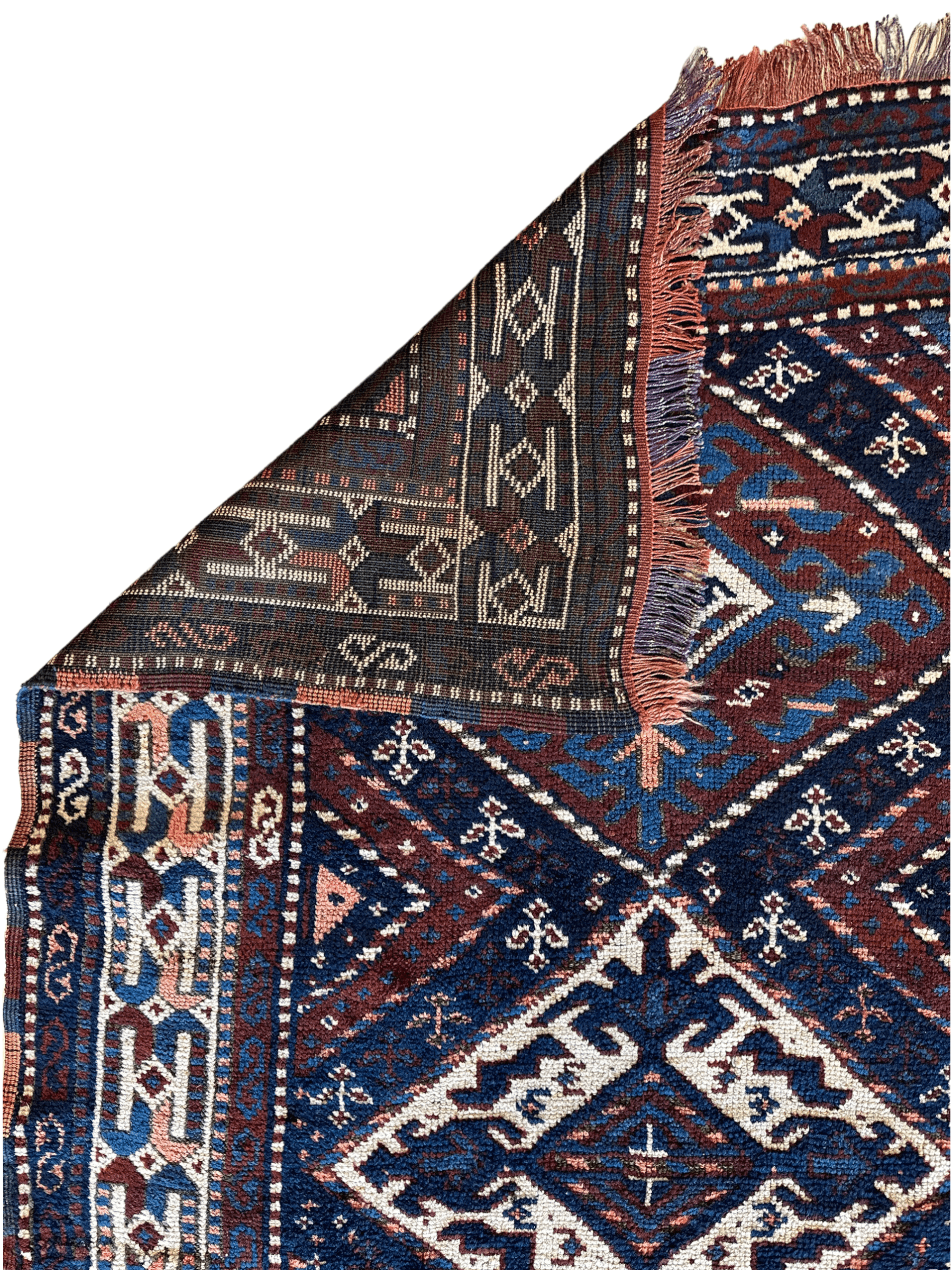 1920’s Antique Kurdish Rug 3’6”x6’3”